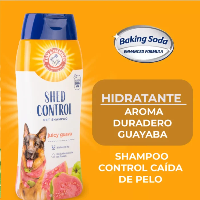 1_1_89dab48e-4302-4da6-9b95-b1d9dde3356e_1043x1043 Arm & Hammer Shampoo para Perro Control Caída de Pelo, aroma Guayaba.