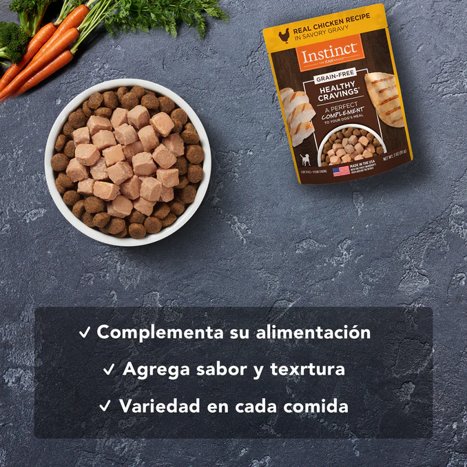 Sobre Healthy Cravings de Pollo para Perro