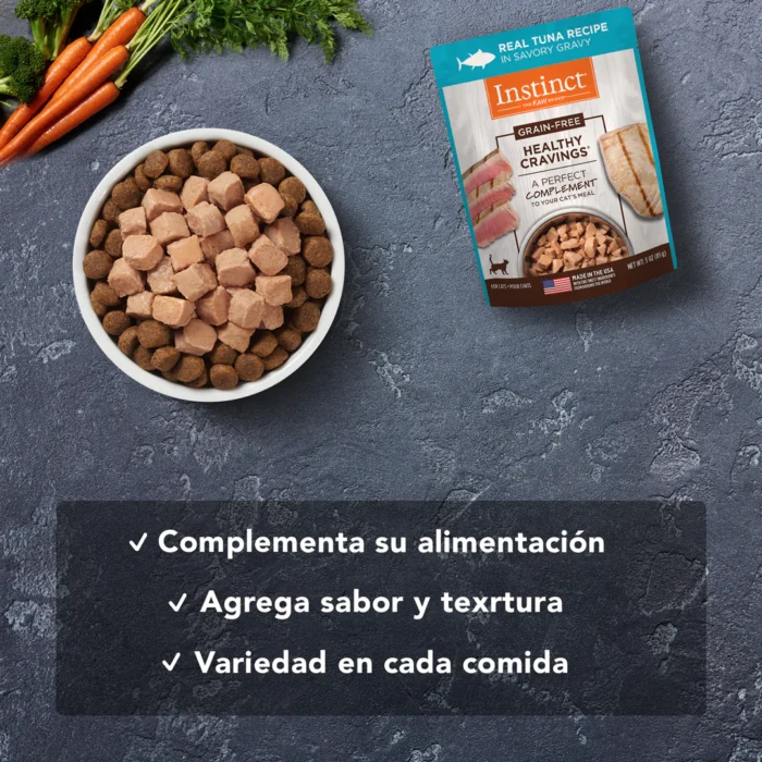 769949610038_hc_pouch_cat_tuna_3_pt08_1080x1080 Sobre Healthy Cravings de Atún 3.5 oz para gato