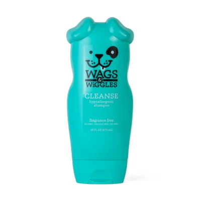 FRONT_adbc811b-098f-4add-88a5-a60e66b8f508_1800x1800 Shampoo Hipoalergenico Wags & Wiggles para perro, eliminando los malos olores. 473 mL