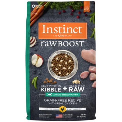 Instinct Raw Boost Cachorros Razas Grandes