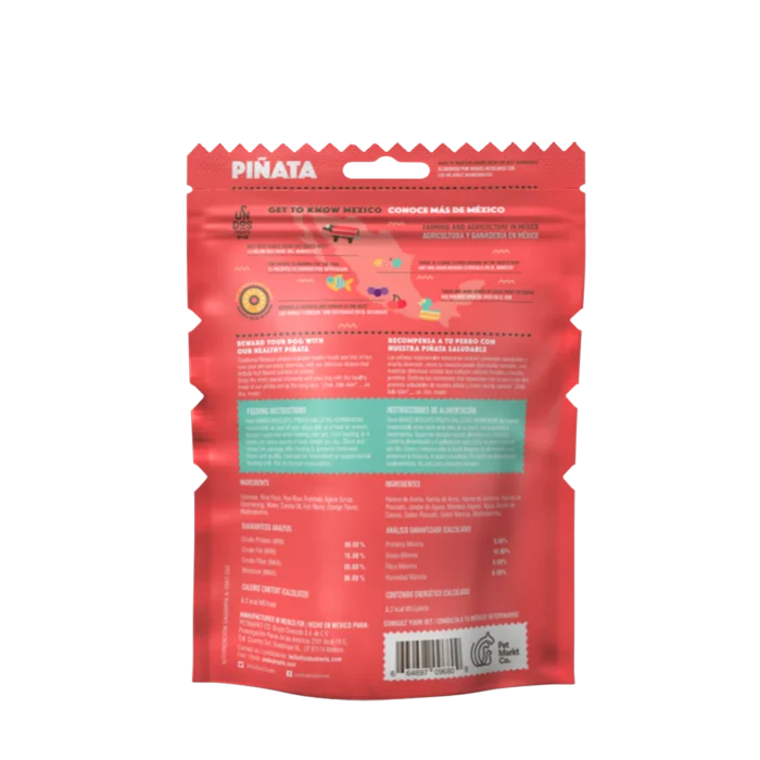 Un dos Treats Baked Biscuits Pi?ata Galletas Horneadas- Sabor Res y Moras 5.5 oz