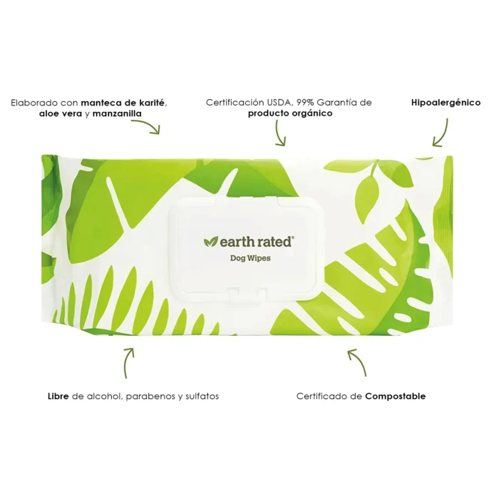 Toallitas Humedas, Hipoalergenicas y Libres de Parabenos, Aroma Lavanda con 100 pzs