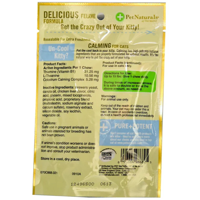 Calmantes para Gatos